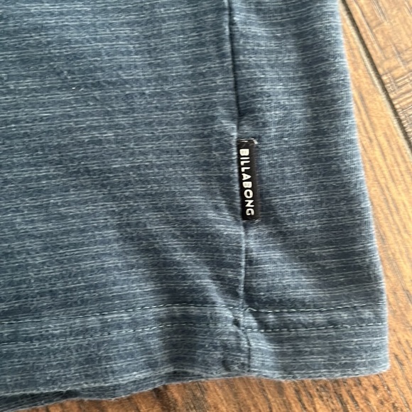 Billabong Standard Issue Short Sleeve Polo in Blue Stripes - Picture 5 of 8